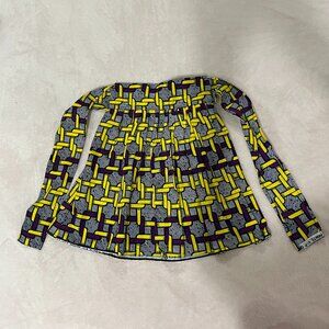 African Print Colorful Skirt - NWT